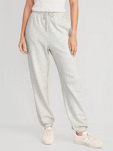 OLD NAVY Extra High Rise Jogger Sweatpants Womens XL Petite Heather Gray... - £19.34 GBP