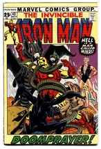 IRON MAN #43 comic book 1971 First GUARDSMAN-Marvel vf+ - $81.97