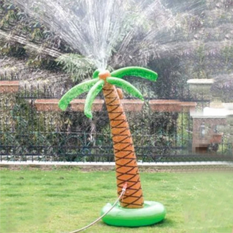 Children&#39;s Outdoor Toys Inflatables Coconut Tree Shape Hammers Inflatable Sticks - £26.76 GBP