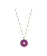 Authentic Swarovski Fuchsia Locket Pendant, Rose-Gold - $267.60 CAD