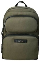 Michael Kors Kent Sport Utility Large Olive Backpack 37U1LKSC50 Army Gre... - £105.64 GBP