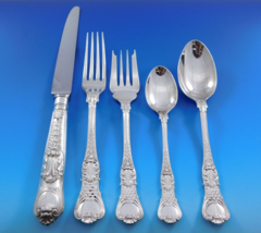 Coburg by CJ Vander Sterling Silver Flatware Service 6 Set 37 pcs Dinner - £4,755.71 GBP