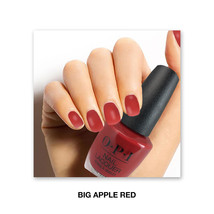 Opi Nail Lacquer, Big Apple Red 0.5 Oz