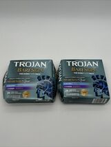 2pk Trojan BareSkin The Every THIN Pack 24 Lubricated Latex Condoms Exp.... - $26.61