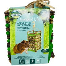 Enriched life apple stick hay feeder for small animals guinea pig, rabbit and - £11.67 GBP