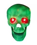 Crazy Bonez Seasons (HK) Ltd. Glow in The Dark Talking Skull Prop Standard - $27.23