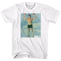 Rocky Flying Sky High Men&#39;s T Shirt Balboa Champion Boxing Clouds - £19.13 GBP+