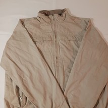 Columbia WM3022 Men's Northway Water Wind Resistant Beige Jacket Cotton Blend M image 14