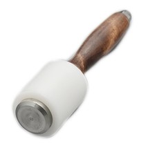 An item in the Crafts category: Fujiyuan 1 pcs Hammer Strengthen PE Wooden Material Cutting Stamping Leather Cra