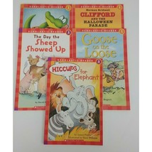 Vintage Lot of 5 Scholastic Reader Paperback Books 3 Level 1 &amp; 2 Level 2 Books - £12.73 GBP