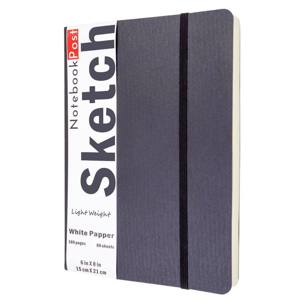 Open Bound Sketchbook Journal A5,Blank Page Paper Notebook,80 Sheets Ske... - $26.00