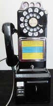 Automatic Electric Pay Telephone 3 Coin Slot Rotary Dial Operational - $985.05