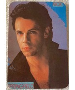 ⭕VTG card pocket calendar 1987 RICK SPRIGFIELD Portugal group music singer - $4.46