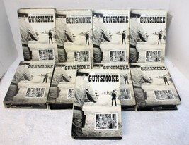 9 Gunsmoke Series VHS Tapes w/ Shrink ~ Matt Dillon ~ Ms. Kitty ~ Chester ~ Doc - £118.41 GBP