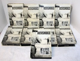 9 Gunsmoke Series VHS Tapes w/ Shrink ~ Matt Dillon ~ Ms. Kitty ~ Chester ~ Doc - £113.56 GBP