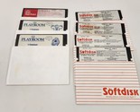 Apple IIe Software Lot Softdisk Issue 79 80 Playroom Disc A/C Ernies Mag... - $29.02