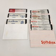 Apple IIe Software Lot Softdisk Issue 79 80 Playroom Disc A/C Ernies Mag... - $29.02