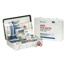 First Aid Only 90567 First Aid Kit, 50 Person Metal, ANSI/ISEA Z308.1-2015 - £31.54 GBP