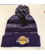 Ultra Game NBA Los Angeles Lakers Cuffed Beanie Winter Hat Cap One Size NWT - €17,39 EUR