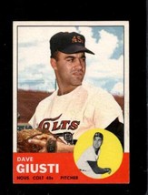 1963 Topps #189 Dave Giusti Vgex (Wax) Nicely Centered *XR22482 - £2.94 GBP