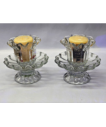 Vintage HOME INTERIORS Clear Ruffle Edge Glass Votive Candle Holder - Pa... - $399.25 MXN