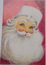 Vintage Bellefair Greetings Card Co Santa Christmas Card Unused - $1.50