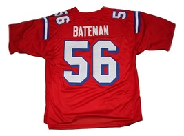 Bateman #56 The Replacement Movie Football Jersey Red Any Size image 2