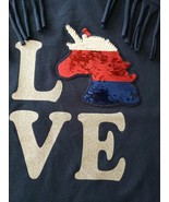 &quot;Celebrate&quot; LOVE ~ Fringe Top w/Unicorn Design ~ Girl&#39;s Size XXL (18) - $284.83 MXN