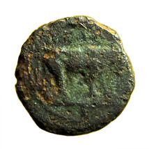 Ancient Greek Coin Gela Sicily AE10mm Bull / River God Gelas 01787 - £17.91 GBP