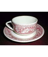 Vintage MEMORY LANE Ironstone Cup &amp; Saucer~8 Available  ROYAL CHINA - $132.08 MXN