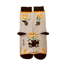 Fun Flower Rock Band Socks from the Sock Panda - £7.36 GBP