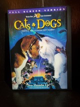 Cats  Dogs (DVD, 2001, Full Screen Version) - £3.04 GBP