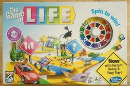 2013 Board Game of Life Hasbro 04000 Complete Instant Setup &amp; Easy Play - £11.94 GBP