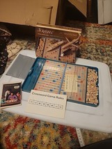 Complete Vtg 70s 1977 Scrabble Travel Edition Crossword Game Original Bo... - $21.28