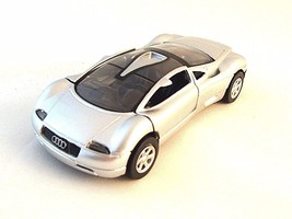 Audi Avus Quattro Silver Newray 1/32 Diecast Car Model, City Cruiser Collection - £25.34 GBP