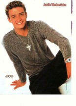 Justin Timberlake Nsync teen magazine pinup clippings 90&#39;s on the floor ... - $1.50