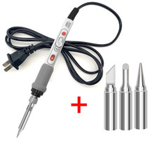 4pcs Set 100W  220V High-power Electric Soldering Iron Adjustable Temperature So - £14.22 GBP