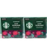 2x Starbucks, Caffè Verona Dark Roast K-Cup Coffee Pods, 88 Count  exp 9... - £39.30 GBP