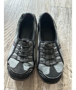 Skechers Black Casual Slip On Shoes Sneakers Women&#39;s Size 8 Casual Comort - $10.99