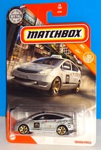 Matchbox 2020 MBX City Series #58 Toyota Prius Silver Taxi Matchbox Rideshare - £3.52 GBP