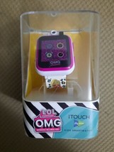 L.O.L. Surprise! O.M.G. Rainbow Neon TPU Strap Touchscreen Girls Smart Watch  - £12.07 GBP