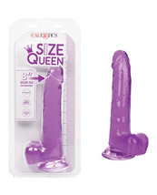 Size Queen 8&quot; Suction Cup Dildo Purple - £20.90 GBP