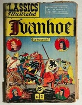 Classics Illustrated #2 Ivanhoe By Sir Walter Scott (Hrn 121) F/G - £9.33 GBP