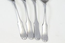 Oxford Hall OXH59 Teaspoons 6 1/8&quot; Lot of 4 Stainless - £10.95 GBP