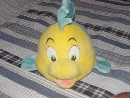 Jumbo Disney Flounder Plush Toy From The Little Mermaid By Mattel - £39.75 GBP