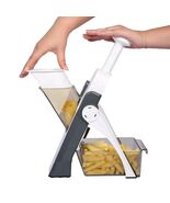Safe Mandoline Slicer 5 in 1 Vegetable Chopper Food Potato Cutter - $43.07 CAD