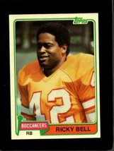 1981 Topps #456 Ricky Bell Nm Buccaneers *X12661 - £1.74 GBP
