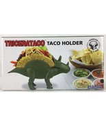 Tricerataco Taco Holder Dinosaur Taco Holder for Kids Holds 2 Tacos NEW ... - £9.54 GBP