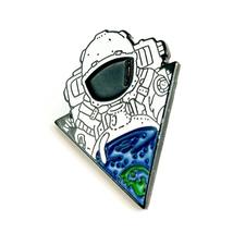 Astronaunt World in a Bottle Enamel Pin Fashion Jewelry image 2