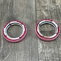 habitrail ovo hamster cage, 2x connecting rings Pink - £6.06 GBP